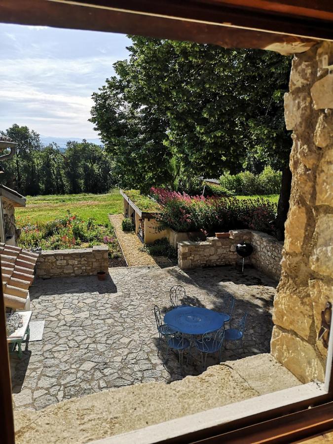 Chez Nathalie Et Raphael Bed & Breakfast Grane Exterior foto